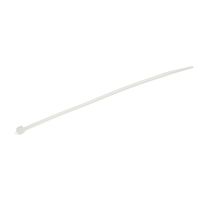 StarTech 1-3 8" Dia 40lb Tensile Strength Nylon 6" Cable Ties, White, 100-pack - UL Listed