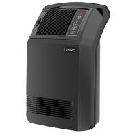 Lasko 23 in. 1500W Cyclonic Ceramic Console Heater with Remote, CC24910, Black