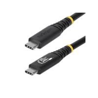 StarTech CC6FT20GUSB4TP 6FT/1.8M USB-If Certified USB4 Cable Supports 20GBPS; Displayport 2.1 Video with DSC