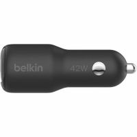Belkin CCB005btBK 42W USB C + A Car Charger - Standalone