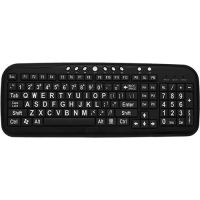 ERGOGUYS CD-1039 DATACAL USB WIRED LARGE WHITE PRINT/BLACK KEYBOARD. DO NOT BREAK CASE PACK. WIRE