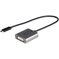 STARTECH USB-C TO DVI-D ADAPTER/CONVERTER SINGLE-LINK (DVI-I CONNECTOR DIGITAL ONLY) - 4K
