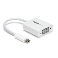 STARTECH CDP2VGAW CONNECT YOUR MACBOOK, CHROMEBOOK OR LAPTOP WITH USB-C TO A VGA MONITOR OR PROJEC