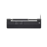 Contour CDRMPRO20110 RollerMouse Pro - centred mouse - with slim wrist rest and vegan leather
