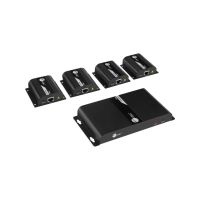 SIIG CE-H23U11-S1 4x Port HDMI Splitter Over Cat6 Extender With IR