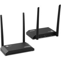 SIIG CE-H26G11-S2 Full HD Wireless HDMI KVM Extender with Loopout, 1080p, up to 500ft (150m), HDMI Loop-out 4K60Hz -