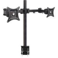 SIIG Dual Monitor Desk Mount for 13 to 27" Displays - CE-MT0Q11-S1