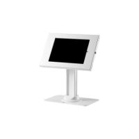 SIIG Security Lockable Countertop Kiosk Stand Holder for iPad - kiosk - for tablet - stand - white - CE-MT3N11-S1