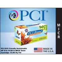 PCI CF281AM-PCI REMAN HP 81A CF281A SCAN CAPABLE MICR TONER CARTRIDGE 10500 PAGE YIELD FOR H