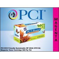 PCI CF513A-PCI BRAND ECO-REMAN HP 204A CF513A MAGENTA TONER CARTRIDGE 900 PAGE YIELD FOR HP