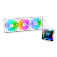Thermaltake CL-W468-PL12SW-A TH V3 360mm ARGB Liquid CPU Cooler Infinity Mirror 500–2500RPM 85.29 CFM High Static Pressure Daisy Chain 5V 3-Pin RGB