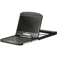 ATEN CL3700NW 19 ULTRA SHORT DEPTH WIDE SCREEN LCD CONSOLE HDMI/USB