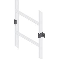 MIDDLE ATLANTIC CLH-RWC LADDER WALL CLAMP,1PR