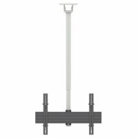 Kanto Living Inc CM600W Speaker Stand - Adjustable Height, Cable Management, White Finish