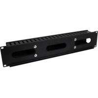StarTech Horizontal 2U Server Rack Cable Management Finger Duct w/ Cover - 19" Network Rack Wire Duct Raceway Panel - Slotted Wire Duct - CMDUCT2U