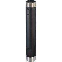 CHIEF MANUFACTURING CMS012 FIXED EXTENSION COLUMN - ALUMINUM - BLACK - ALUMINUM EXTENSION COLUMN FEATURES E