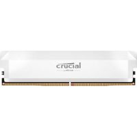 Crucial CP16G60C36U5W 16GB Pro Overclocking 6000 MHz UDIMM Memory Module (White)