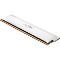 Crucial CP16G64C38U5W 16GB Pro Overclocking 6400 MHz UDIMM Memory Module (White)