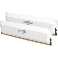 Crucial CP2K16G64C38U5W 32GB Pro Overclocking DDR5 6400 MT/s UDIMM Memory Kit (2 x 16GB, White)
