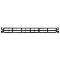 PANDUIT CORP CPP48HDEWBL PATCH PANEL 48PT MODULAR HD BLK