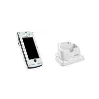 Code BarCode Scanner w/ Single Charging Station For iPhone 5/5s/SE Sled Light Gray CR4400-K100-PKC2A