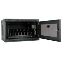 Tripp Lite 16-Device USB Charging Station Cabinet With Sync For Ipad and Android Tablets Black CS16USB