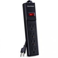 CyberPower CSB404-Outlet Essential Series Surge Protector (Black)
