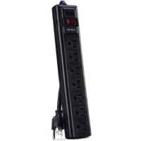 CyberPower CSB7012 7-Outlet Essential Series Surge Protector (Black)