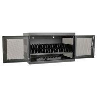 Eaton Tripp Lite Series CSC16AC Multi-Device Charging Station 16 AC Outlets Chromebooks/Laptops Wallmount and Cart Options Black