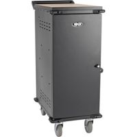 Eaton Tripp Lite Series CSC27AC 27-Device AC Charging Cart for Laptops and Chromebooks 120V, NEMA 5-15P, 10ft 3.05 m Cord, Black