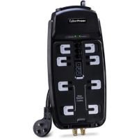 CyberPower 8-Outlet Home Theater Surge Protector - CSHT808TC