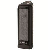 Lasko 1500W 16 in. Electronic Ceramic Tower Space Heater with Remote Control, CT16560, Black