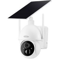 Adesso Cyberview 3020 3MP Outdoor Wi-Fi Pan & Tilt Camera with Night Vision & Solar Panel