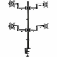 Eaton Tripp Lite Series DDR1327SQFC-1 Flex arm quad desk mount for 13 - 27" screens mounting kit - full-motion - for 4 LCD displays -