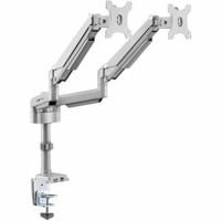 Eaton Tripp Lite Series DDR1732DAL Dual-Display Flex-Arm Mount for 17" to 32" Monitors - Clamp or Grommet, USB, Audio Ports