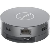 Dell DA305U 6-in-1 Multiport Adapter DA305 - docking station - USB-C - HDMI, DP, USB-C - 1GbE