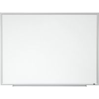 3M DEP9648A Porcelain Dry Erase Whiteboard - 95.98" x 48" - Aluminum Frame - Magnetic Surface