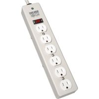 Eaton Tripp Lite Series DG206 Industrial Surge Protector, 6-Outlet, 6 ft. (1.8 m) Cord, 1050 Joules