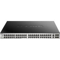 D-LINK DGS-3130 MANAGED 54 PORT LAYER 3 GIGABIT POE+ SWITCH, 370W, 48 X 1G POE,