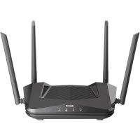 D-Link EXO WiFi 6 Router AX1500 MU-MIMO Voice Control Dual Band Gigabit Gaming Internet Network High Speed Performance WP3 (DIR-X1560-US), Black