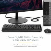 StarTech 2m (6.6ft) DisplayPort 1.2 Cable - 4K x 2K Ultra HD VESA Certified DisplayPort Cable - DP to DP Cable for Monitor - DP Video/Display Cord - Latching DP Connectors - DISPL2M