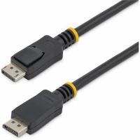 StarTech 50cm (1.6ft) DisplayPort 1.2 Cable - 4K x 2K Ultra HD VESA Certified DisplayPort Cable - Short DP to DP Cable for Monitor - Slim DP Video/Display Cord - Latching DP Connectors