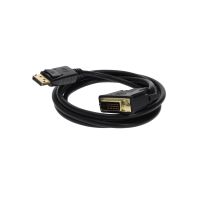ADDON DISPLAYPORT2DVI6F-5PK 5 PACK OF 6FT DISPLAYPORT MALE TO DVI-D DUAL LINK MALE BLACK AD