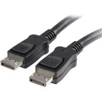 StarTech DisplayPort Cable with Latches (35') - DISPLPORT35L