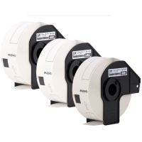 Brother DK1201 Die-Cut Standard Address Label (White, 400 Labels, 1.1 x 3.5", Three Pack)