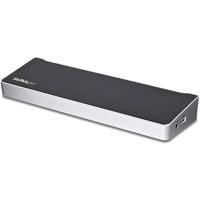 StarTech DK30CH2DEP USB-C Triple Monitor Docking Station for MacBook Pro / Air M1 M2 M3 M4 & Windows, 4K Thunderbolt Dock, TAA
