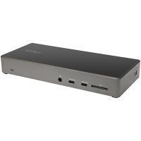 StarTech DK31C2DHSPD USB C Laptop Docking Station - Triple 4K Monitor Dock - 2xDP/HDMI, 100W PD - Docking Station