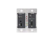 Crestron DigitalMedia 8G+ Wall Plate Transmitter 200 White DM-TX-200-C-2G-W-T