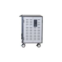 Ergotron Zip40 Charging Cart - 40 tablets / notebooks - black, silver