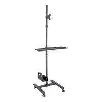 Eaton Tripp Lite Series DMCS1732S Mobile Workstation with Monitor Mount - For 17" to 32" Displays, Height Adjustable cart
